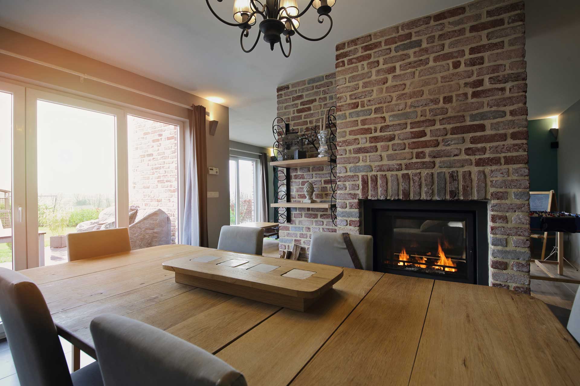 Stone Fireplace Hamilton | Brick Fireplace | Custom Fireplace